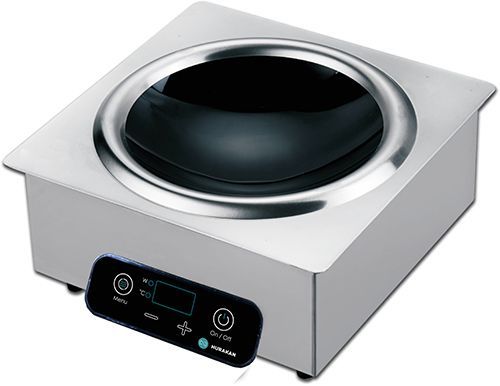 Плита ВОК индукционная Hurakan HKN-ICB35W WOK (встраиваемая)