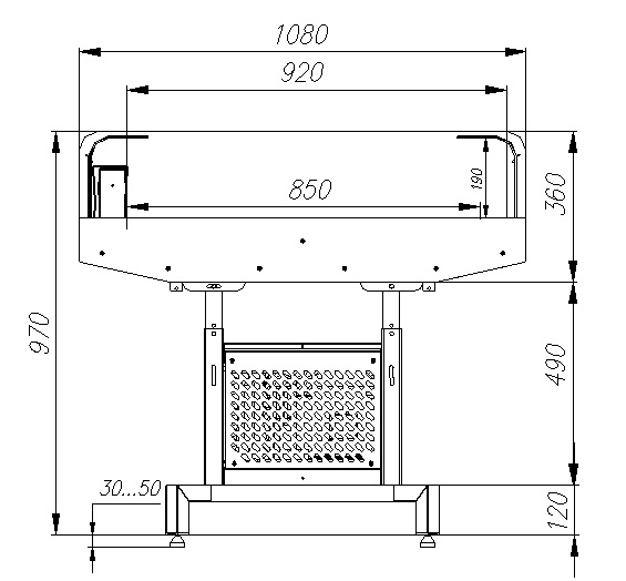 Холодильная витрина PI11 VM 1,25-2 9006 Fudzi (промо)