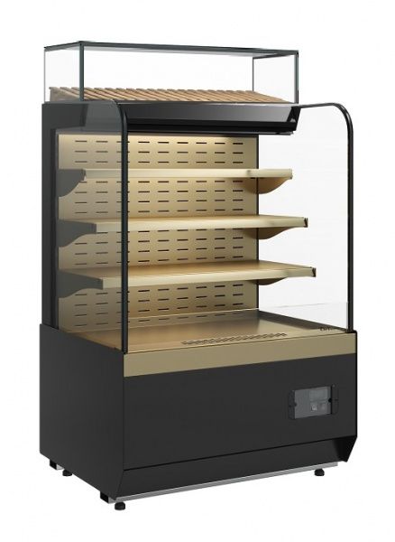 Витрина холодильная кондитерская Carboma KR70 VM 1,3-2 STANDARD открытая, горка (9005-0109)