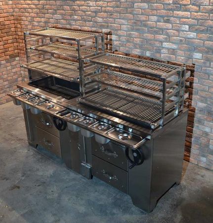 Мангал Grill Master УММ/2 ROBATA L2000 многофункциональный угольный гриль 11310