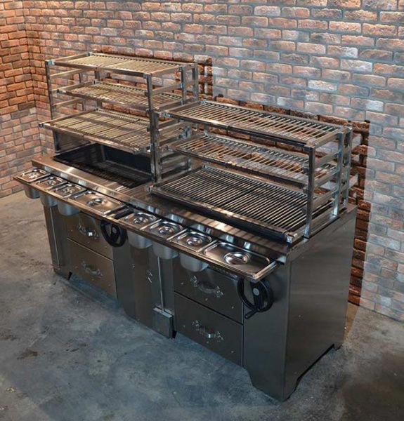 Мангал Grill Master УММ/2 ROBATA L2000 многофункциональный угольный гриль 11310