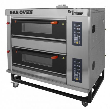 Шкаф пекарский Grill Master ШЖГ/2 400 °С с парогенераторами (13086)