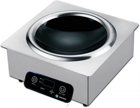 Плита ВОК индукционная Hurakan HKN-ICB35W WOK (встраиваемая)