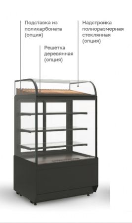Решетка деревянная под надстройку полноразмерную KC70 STANDARD (0,9)