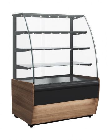 Витрина холодильная кондитерская Carboma K70 VH 0,9-1 LIGHT (ВХСв - 0,9д Carboma для шоколада)
