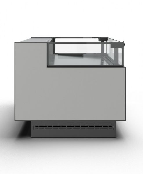 Холодильная витрина Carboma GC110 VM 1,5-2 открытая (версия 2.0)  (без боковин)