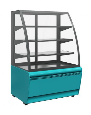 Витрина холодильная кондитерская K70 VV 1,3-1 STANDARD (ВХСв - 1,3д Carboma Люкс)