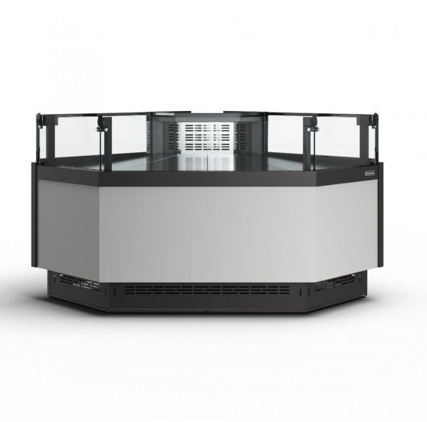 Холодильная витрина GC110 VM-5-2 внешний угол открытая (версия 2.0)  (без боковин)
