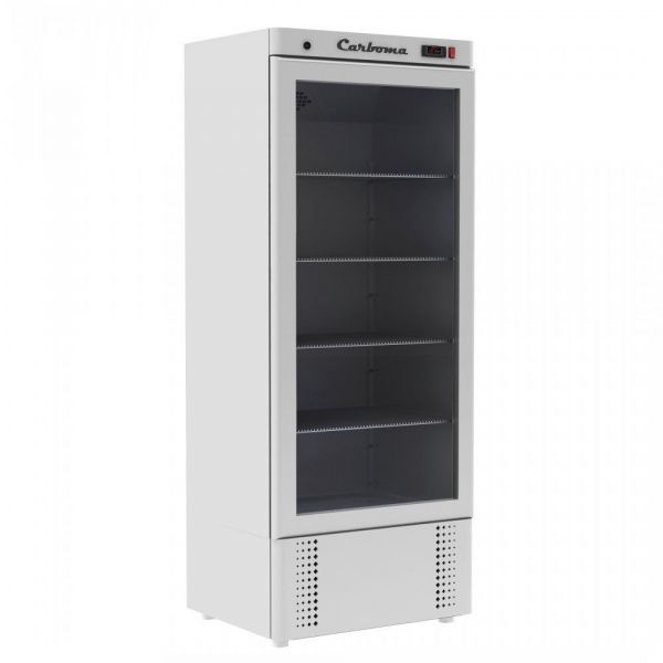 Шкаф холодильный V700 С (стекло) Сarboma INOX