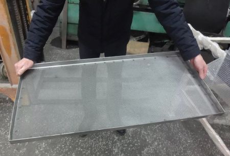 Сетчатый лоток 510х950х30 мм из нержавеющей стали AISI-430 для Сушильных конвекционных шкафов ШС-15
