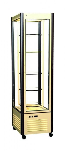 Кондитерский шкаф D4 VM 400-2 (R400Cвр бежево-коричневый, стандартные цвета)