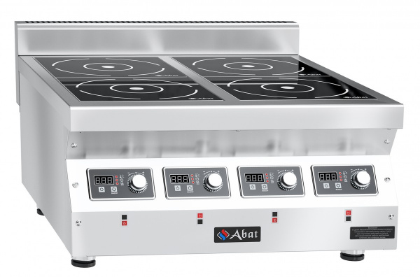 Плита индукционная Abat КИП-47Н-5,0 четырехконфорочная