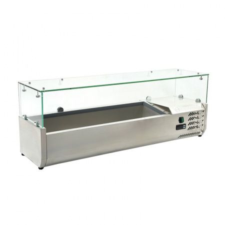Витрина холодильная Hurakan HKN-VRX1200/330 настольная со стеклом