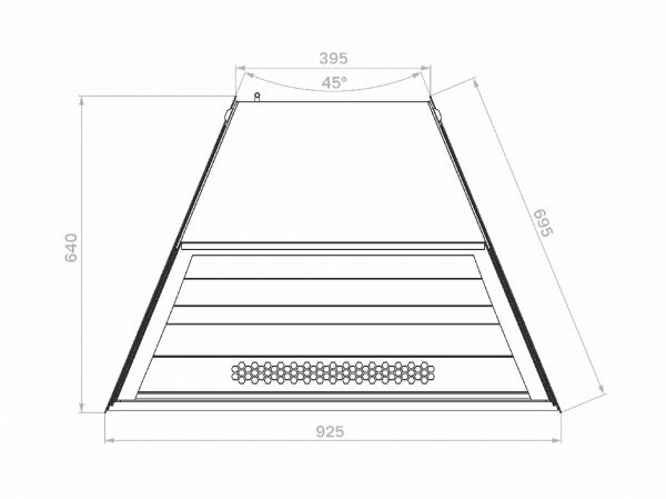 Витрина холодильная кондитерская K70 VV-3 STANDARD (версия 2.0) (9005-0109)