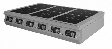 Плита индукционная Grill Master Ф6ИП/800 настольная шестиконфорочная