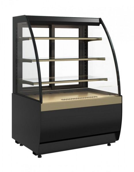 Витрина холодильная кондитерская K70 VM 0,9-2 STANDARD открытая (версия 2.0) (9005-0109)