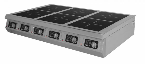 Плита индукционная Grill Master Ф6ИП/800 на подставке шестиконфорочная 60010