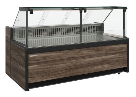 Холодильная витрина GC111 SV 2,5-1 (газлифт, без боковин)