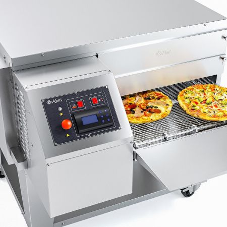Конвейерная печь для пиццы Abat ПЭК-600 с дверцей