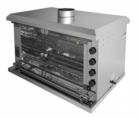 Гриль для кур Grill Master Ф4К1Г газовый карусельный 11101
