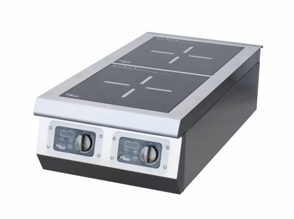 Плита индукционная Grill Master Ф2ИП/800 ПНС на нерж. подставке двухконфорочная 60008