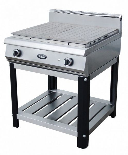 Плита газовая Grill Master Ф4ЖТЛСПГ со сплошной поверхностью на подставке 50031