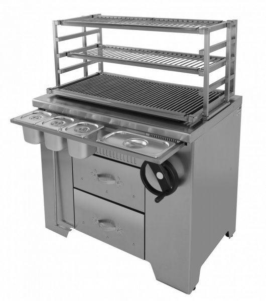 Мангал Grill Master УММ/2 ROBATA многофункциональный угольный гриль 11306