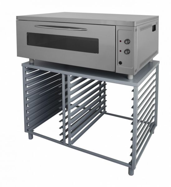 Шкаф жарочно-пекарский Grill Master ШЖЭ/1 с вулканическим камнем нерж.сталь+сталь (22124к)