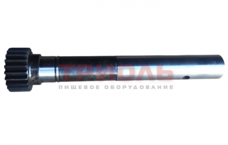 Вал-шестерня z=22 к МВ-60 (на месильный орган)