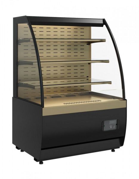 Витрина холодильная кондитерская Carboma K70 VM 1,3-2 STANDARD открытая, горка (версия 2.0) (9005-0109)