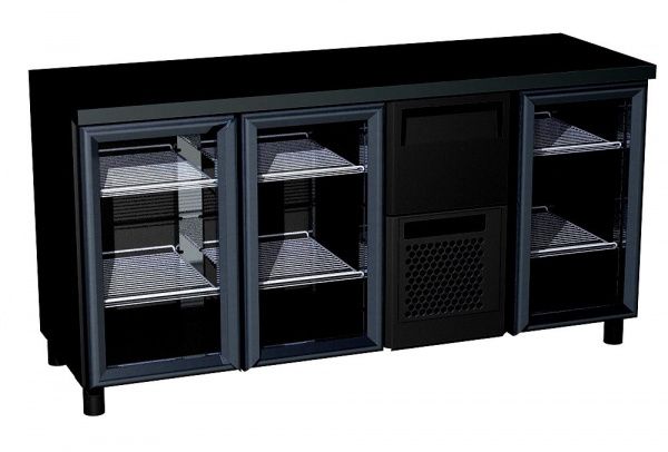 Стол холодильный Полюс T57 M3-1-G 9006/9005 (BAR-360С)