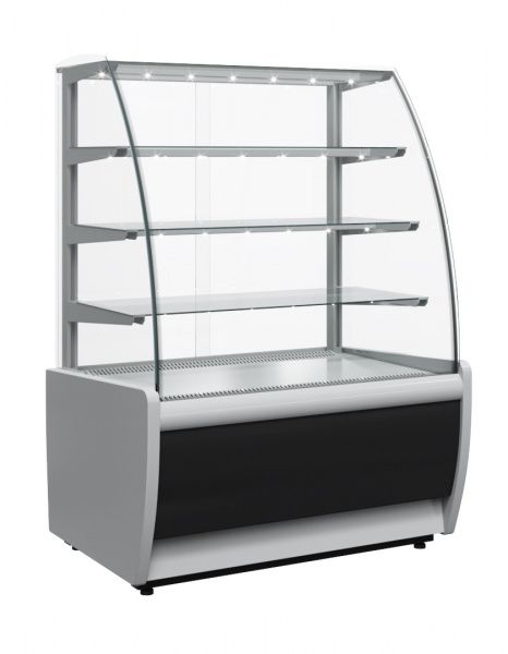 Витрина холодильная кондитерская K70 VM 0,9-1 LIGHT (ВХСв - 0,9д Carboma)