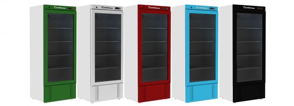 Шкаф холодильный ШХ-0,8К (купе) Сarboma INOX