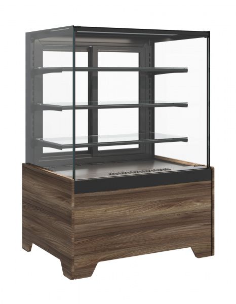 Витрина холодильная кондитерская Carboma KC70 VM 1,3-1 LIGHT (версия 2.0) (9005-0109)