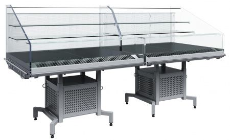 Холодильная витрина PF11-13 VM 1,25-2 (модуль правый) 9006 Fudzi (промо)