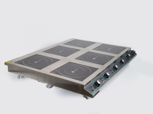 Плита индукционная Hurakan HKN-ICF35DX6 шестиконфорочная
