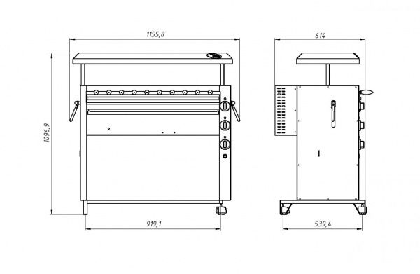 Шашлычница электрическая Grill Master Ф3ШЭ 21301