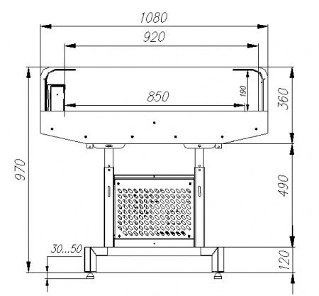 Холодильная витрина PI11 VM 1,25-2 9006 Fudzi (промо)