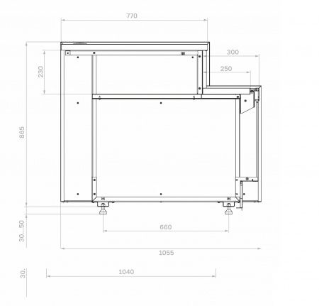Прилавок GC110 N 1,2-7  (версия 2.0)