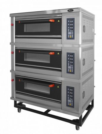 Шкаф пекарский Grill Master ШЖГ/3 400 °С с парогенераторами (13092)