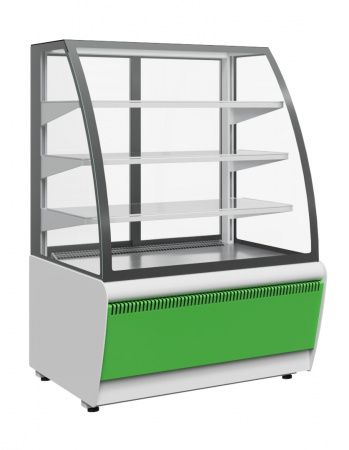 Витрина холодильная кондитерская K70 VV 1,3-1 STANDARD (ВХСв - 1,3д Carboma Люкс)