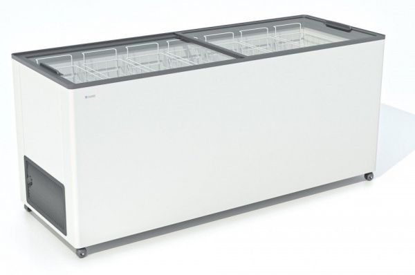 Ларь морозильный Frostor F 600 C (F600C) с прямым стеклом